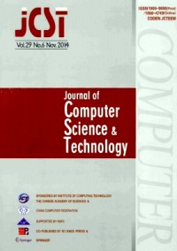 計(jì)算機(jī)科學(xué)技術(shù)學(xué)報(bào)雜志